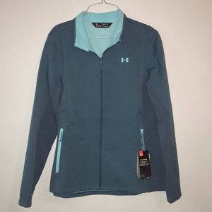 Under armour cold gear infrared teal jacket XL